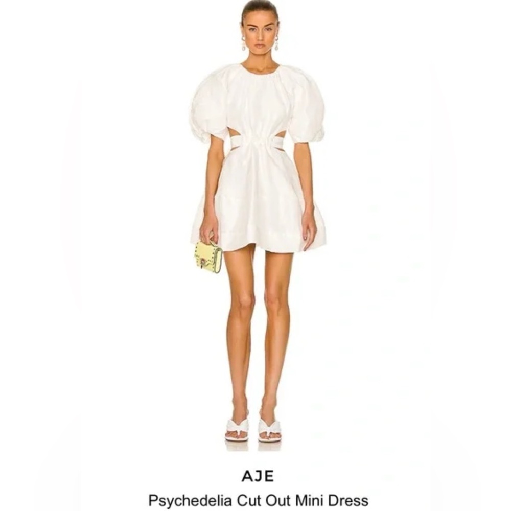 Aje Psychedelia Cut Out Mini. Size AU 10 / US 6